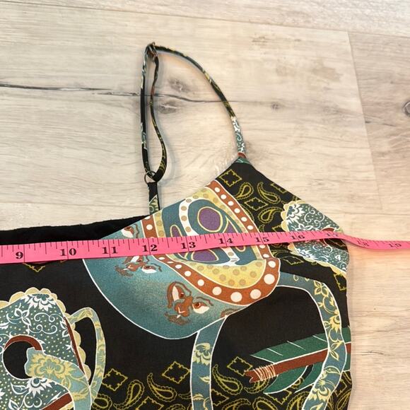 Urban Outfitters Pre loved Multicolored Knee-Length Sleeveless Cocktail Dress - Picture 9 of 12